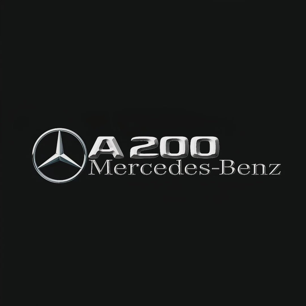MERCEDES BENZ  A200  LOGO PROJECTOR LIGHTS  (quantity 1 = 1 sets/2 door lights)Nr.03f010