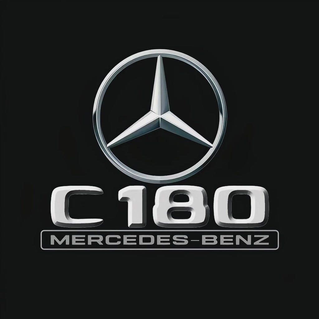 MERCEDES BENZ C 180 LOGO PROJECTOT LIGHTS  (quantity 1 = 1 sets/2 door lights)Nr.03f019