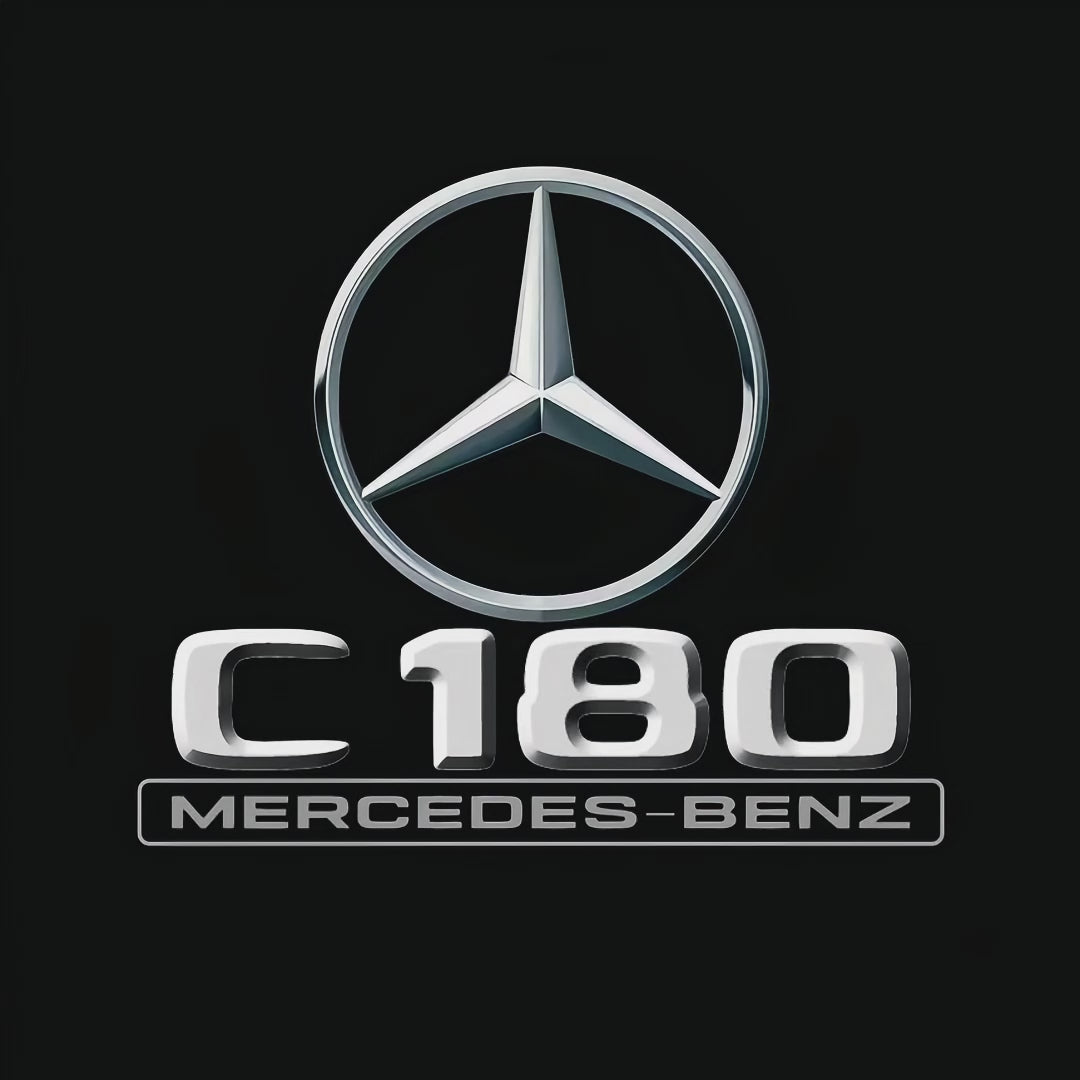 MERCEDES BENZ C 180 LOGO PROJECTOT LIGHTS  (quantity 1 = 1 sets/2 door lights)Nr.03f019