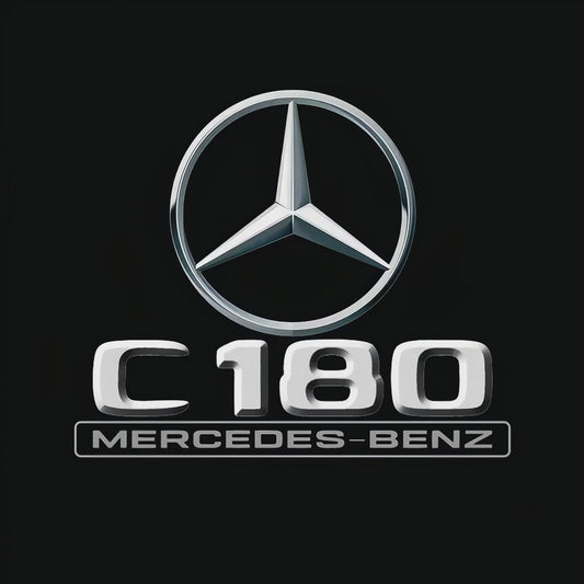 MERCEDES BENZ C 180 LOGO PROJECTOT LIGHTS  (quantity 1 = 1 sets/2 door lights)Nr.03f019