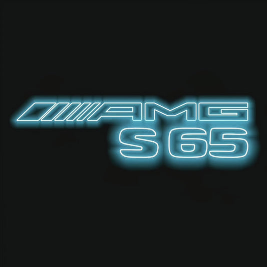 MERCEDES BENZ S 65 AMG LOGO PROJECTOR LIGHTS  (quantity 1 = 1 sets/2 door lights)Nr.03f016