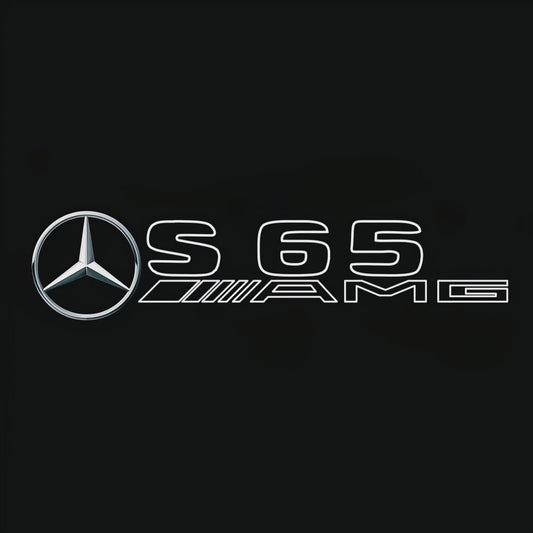 MERCEDES BENZ S 65 AMG LOGO PROJECTOR LIGHTS  (quantity 1 = 1 sets/2 door lights)Nr.03f014
