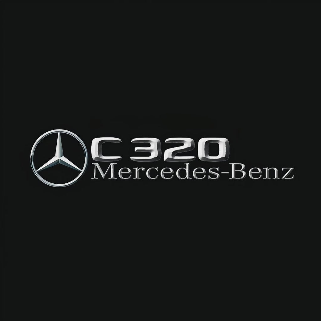 MERCEDES BENZ  C 320 AMG LOGO PROJECTOT LIGHTS  (quantity 1 = 1 sets/2 door lights)Nr.03f039