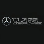 MERCEDES BENZ  CLS 55 AMG LOGO PROJECTOT LIGHTS  (quantity 1 = 1 sets/2 door lights)Nr.03f09