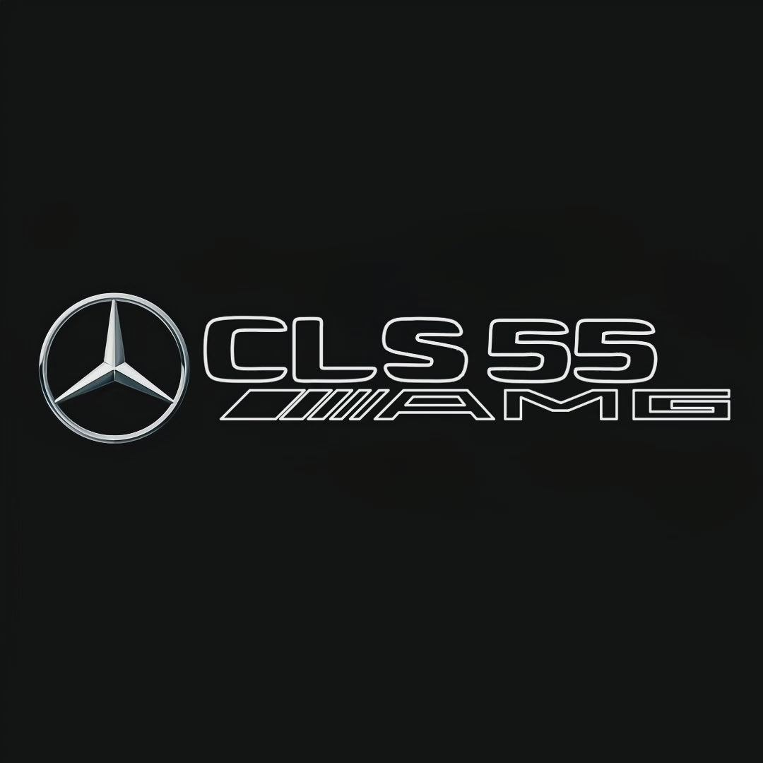 MERCEDES BENZ  CLS 55 AMG LOGO PROJECTOT LIGHTS  (quantity 1 = 1 sets/2 door lights)Nr.03f09