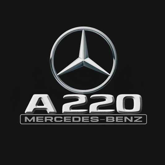 MERCEDES BENZ  A220  LOGO PROJECTOR LIGHTS  (quantity 1 = 1 sets/2 door lights)Nr.03f08