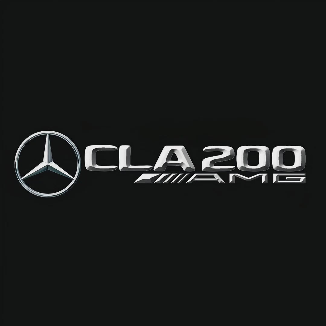 MERCEDES BENZ CLA 200  LOGO PROJECTOT LIGHTS  (quantity 1 = 1 sets/2 door lights)Nr.03f017