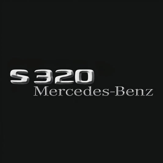 MERCEDES BENZ S 320 LOGO PROJECTOR LIGHTS  (quantity 1 = 1 sets/2 door lights)Nr.03f025