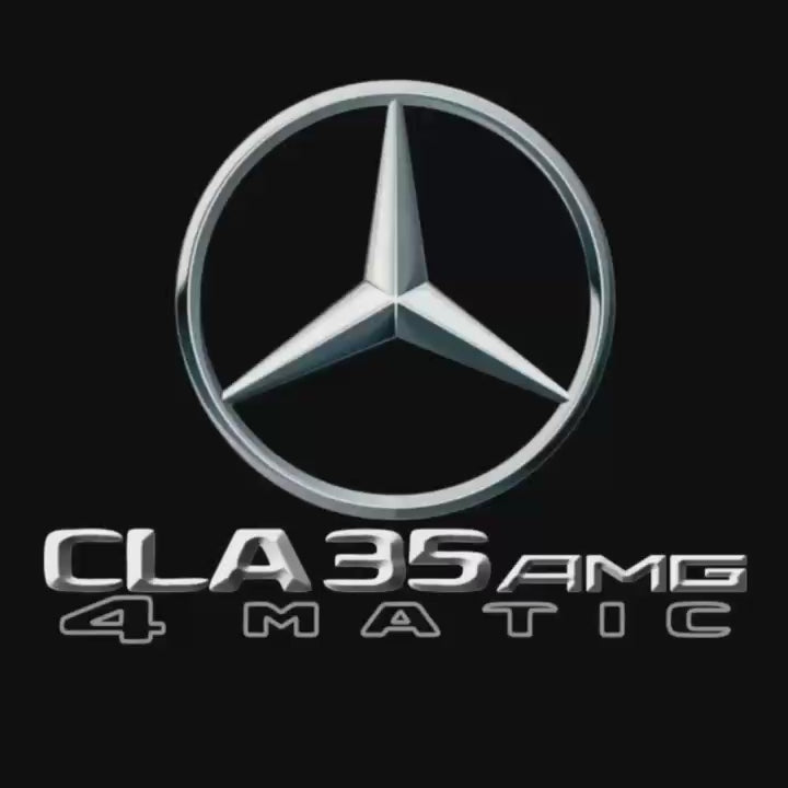 MERCEDES BENZ GLA35 AMG LOGO PROJECTOR LIGHTS  (quantity 1 = 1 sets/2 door lights)Nr.03f04