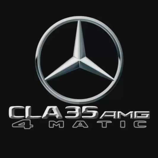 MERCEDES BENZ GLA35 AMG LOGO PROJECTOR LIGHTS  (quantity 1 = 1 sets/2 door lights)Nr.03f04