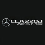 MERCEDES BENZ CLA 220d AMG LOGO PROJECTOT LIGHTS  (quantity 1 = 1 sets/2 door lights)Nr.03f020