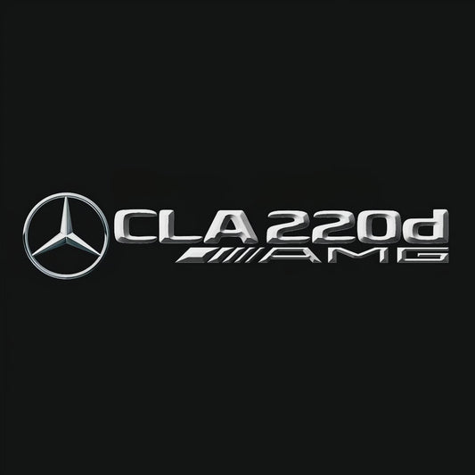 MERCEDES BENZ CLA 220d AMG LOGO PROJECTOT LIGHTS  (quantity 1 = 1 sets/2 door lights)Nr.03f020