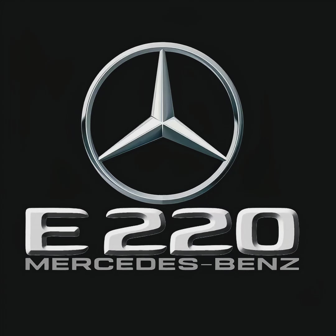 MERCEDES BENZ E 220 LOGO PROJECTOT LIGHTS  (quantity 1 = 1 sets/2 door lights)Nr.03f017
