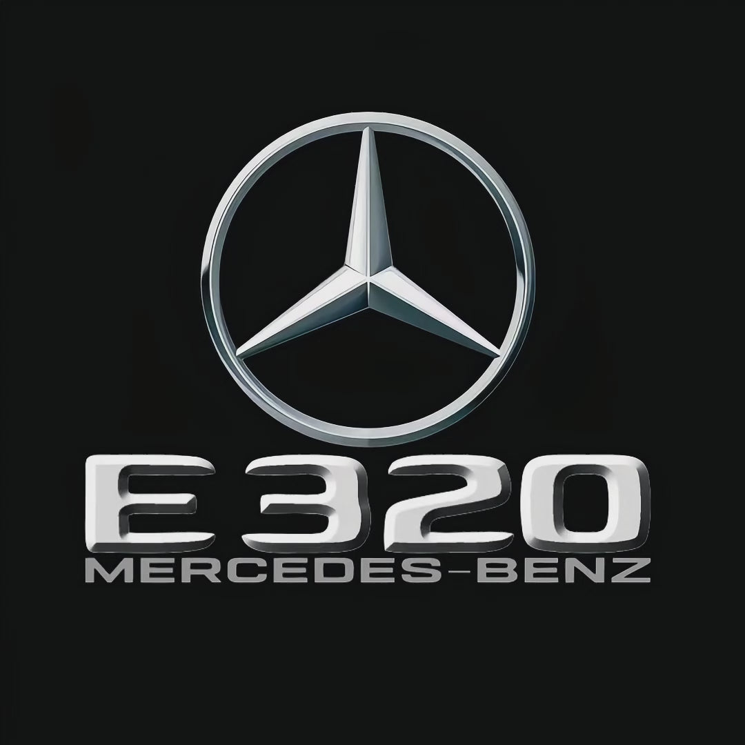 MERCEDES BENZ E 320 LOGO PROJECTOT LIGHTS  (quantity 1 = 1 sets/2 door lights)Nr.03f035