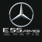 MERCEDES BENZ E55 AMG LOGO PROJECTOT LIGHTS  (quantity 1 = 1 sets/2 door lights)Nr.03f03