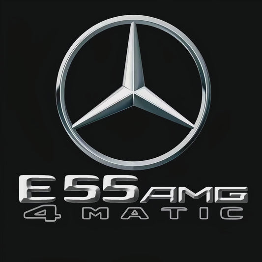 MERCEDES BENZ E55 AMG LOGO PROJECTOT LIGHTS  (quantity 1 = 1 sets/2 door lights)Nr.03f03