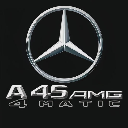 MERCEDES BENZ A45 AMG  LOGO PROJECTOR LIGHTS  (quantity 1 = 1 sets/2 door lights)Nr.03f020