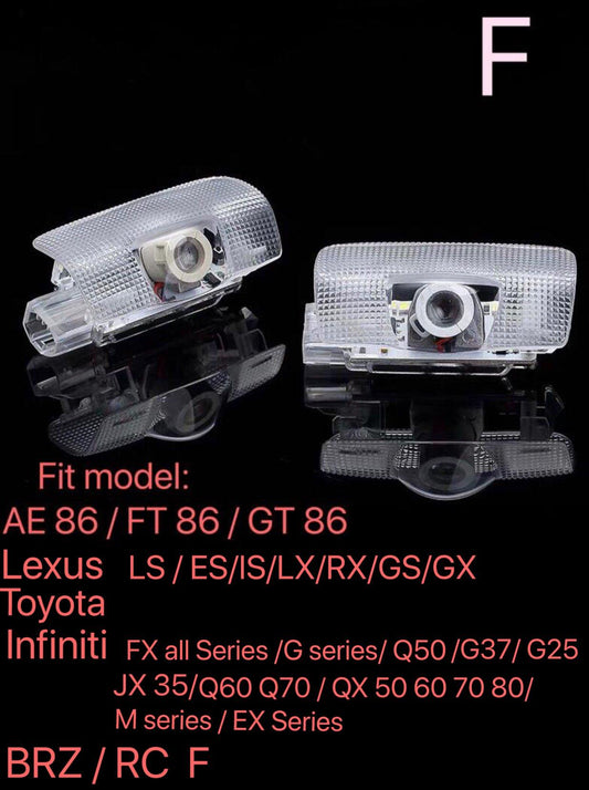 BRZ  LOGO PROJECROTR LIGHTS Nr.03 (quantity 1 = 1 sets/2 door lights)
