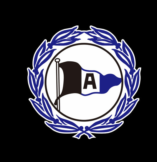 Football CLUB DSC Arminia Bielefeld Logo Nr.258  (quantity 1 = 2 Logo Films /2 door lights）