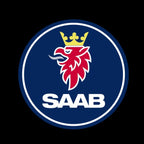 SAAB  Original LOGO PROJECROTR LIGHTS Nr.2504  (quantity 1 = 1 sets/2 door lights)