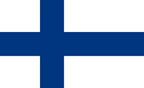 Finnland Suomen tasavalta Nationalflaggenlogo (Anzahl 1 = 1 Sätze / 2 Logofilme / Kann Lichter anderer Logos ersetzen)