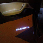 SKODA LOGO PROJECTOT LIGHTS Nr.92 (quantité 1 = 2 Logo Film / 2 feux de porte)