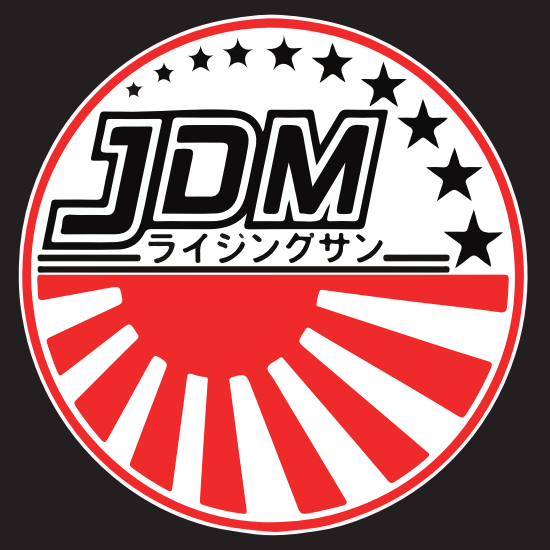 JDM LOGO PROJECTOT LIGHTS Nr.07 (quantity 1 = 1 sets/2 door lights)