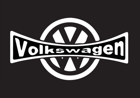 Volkswagen Door lights Original Logo  Nr. 11 (quantity 1 = 2 Logo Films /2 door lights）