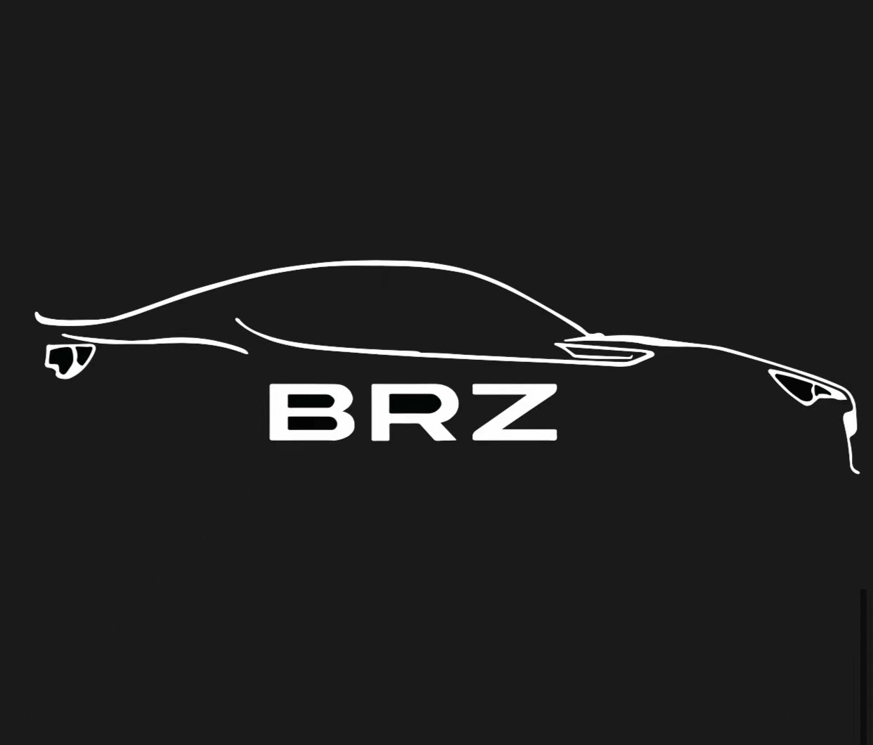 BRZ  LOGO PROJECROTR LIGHTS Nr.03 (quantity 1 = 1 sets/2 door lights)