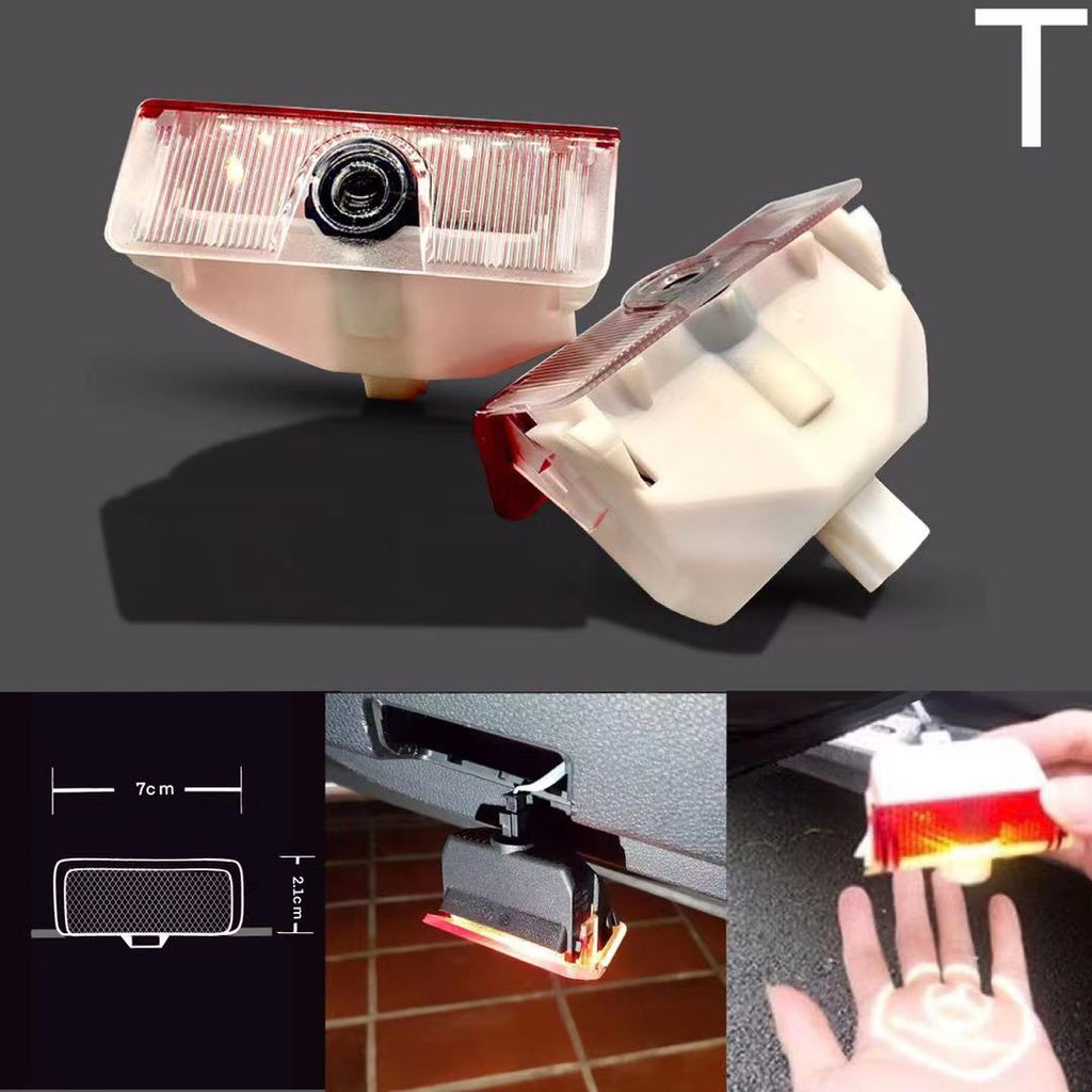 MERCEDES BENZ Original LOGO PROJECTOT LIGHTS Nr.03f 01(quantity 1 = 1 sets/2 door lights)