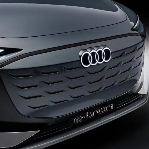 AUDI Front Grill Logo LED with dznamic indicator black color 27.3CM