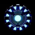 Iron Man Logo Nr.214 (Menge 1 = 2 Logofilme /2 Türleuchten)