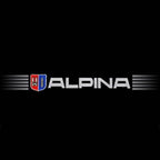 ALPINA LOGO PROJECTOT LIGHTS Nr.07 (quantity 1 = 1 sets/2 door lights)