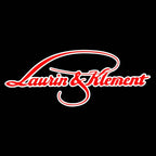 SKODA Laurin&klement LOGO PROJECTOT LIGHTS Nr.19 (Menge 1 = 2 Logofolien /2 Türleuchten)