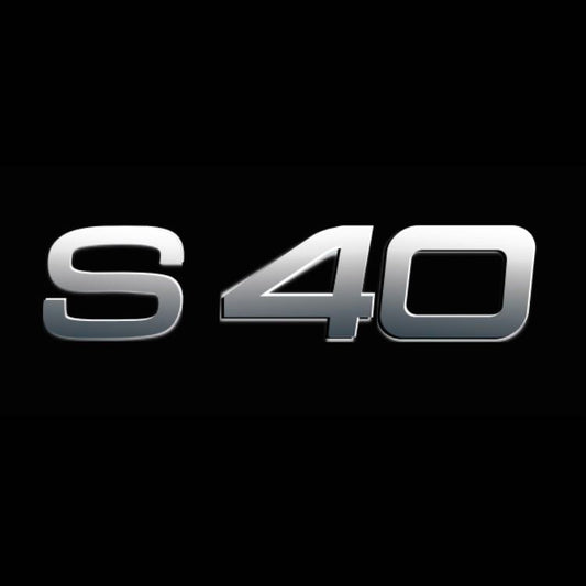 Volvo S 40 LOGO PROJECROTR LIGHTS Nr.108 (quantity  1 =  2 Logo Film /  2 door lights)