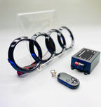 AUDI Front Grill Logo LED with dznamic indicator black color 27.3CM