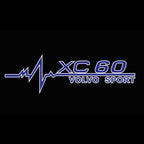 Volvo XC 60 LOGO PROJECROTR LIGHTS Nr.43 (quantity  1 =  2 Logo Film /  2 door lights)