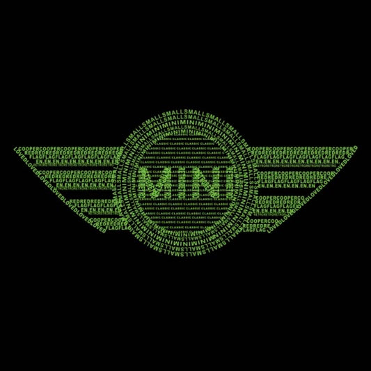 MINI ORIGINAL LOGO PROJECROTR LIGHTS Nr.58 (quantity  1 =  2 Logo Film /  2 door lights)