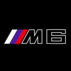 BMW M6 LOGO PROJECTOT LIGHTS Nr.04 (quantità 1 = 1 set/2 luci porta)