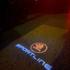 SPORT LINE LOGO PROJECTOR LIGHTS Nr.05 (quantité 1 = 2 Logo Film / 2 portes lumières)
