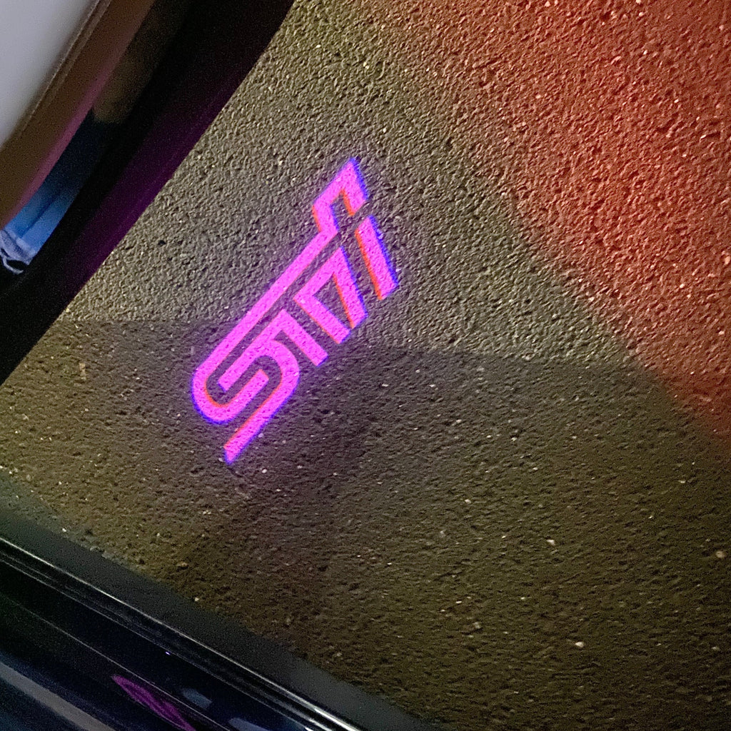 STI   LOGO PROJECROTR LIGHTS Nr.03 (quantity 1 = 1 sets/2 door lights)