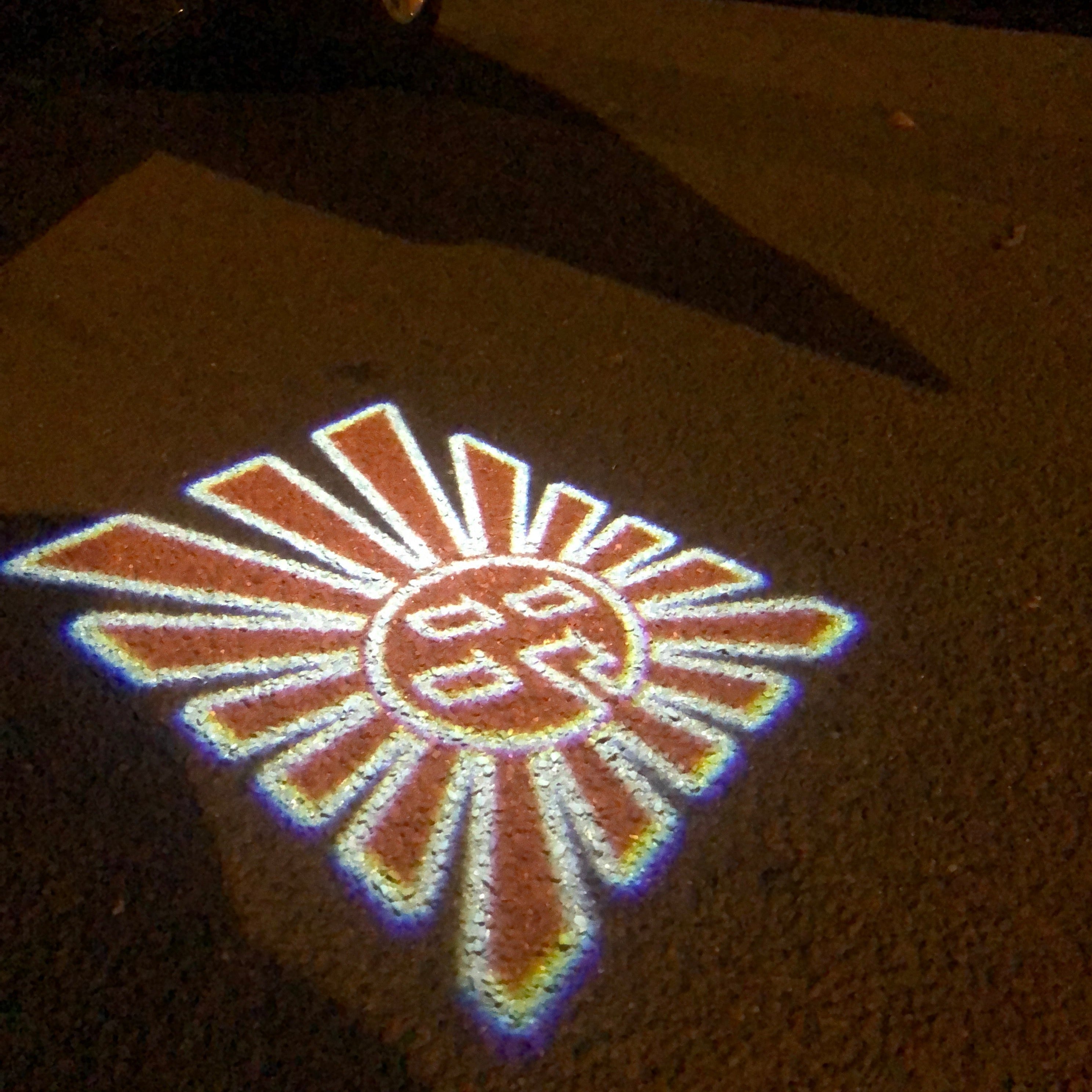 TOYOTA  GT86 LOGO PROJECROTR LIGHTS Nr.05 Logo ( quantity 1 = 1 sets/2 door lights)