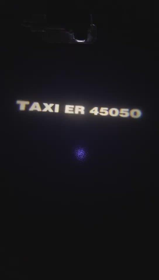Coopération avec la compagnie de taxi, LED Moving Scuff Plaques et feux de portes pour les mercedes benz E KLASSES