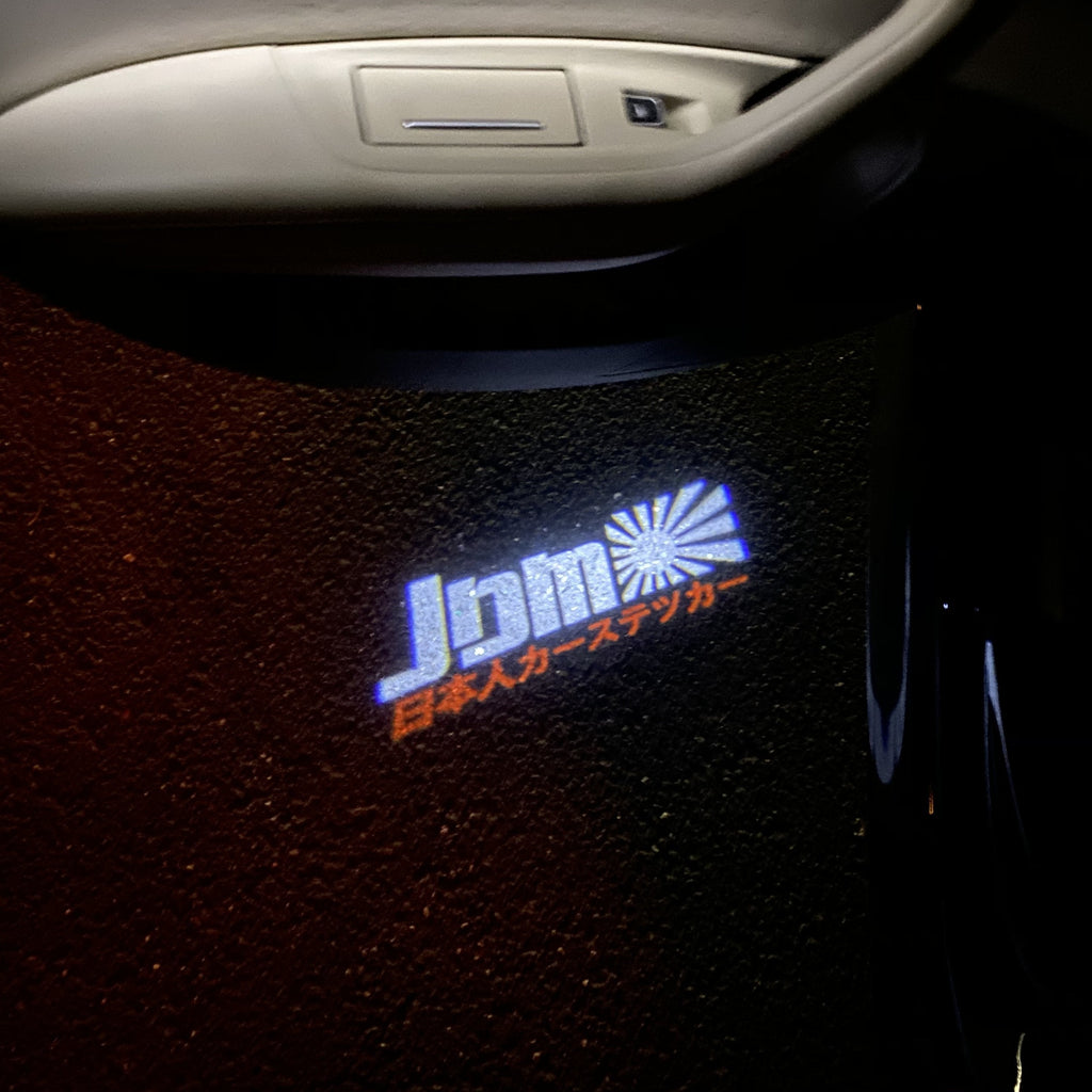 JDM LOGO PROJECTOT LIGHTS Nr.08 (quantity 1 = 1 sets/2 door lights)
