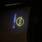 Opel Insignia TURBO LOGO PROJECROTR LIGHTS Nr.1439 (quantity 1 = 1 sets/2 door lights)