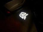 VolksWagen Original LOGO  Nr. 232 (quantity 1 = 2 Logo Films /2 door lights）