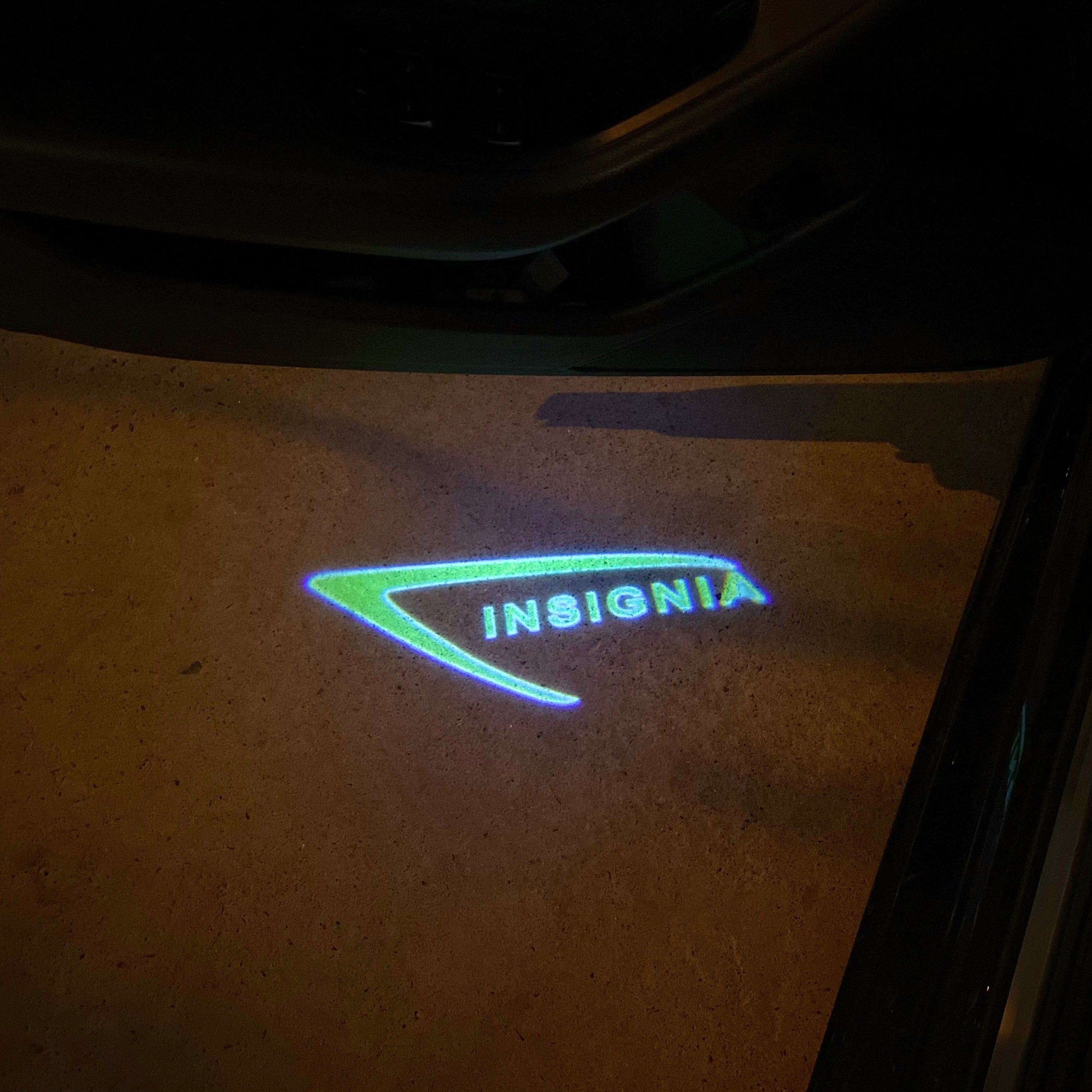Opel Insignia Original  LOGO PROJECROTR LIGHTS Nr.1432 (quantity 1 = 1 sets/2 door lights)