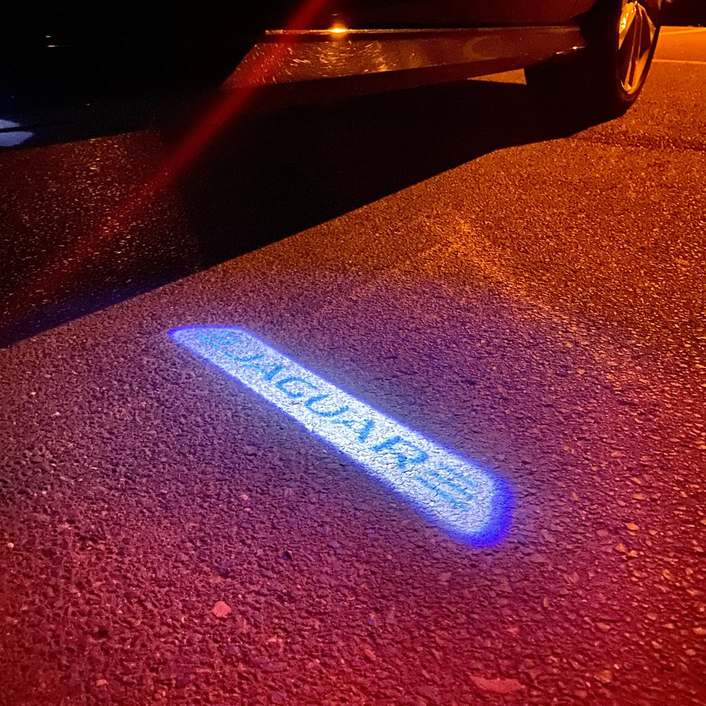LUCI PROIETTORI LOGO JAGUAR Nr.23 (quantità 1 = 1 set / 2 luci porta)