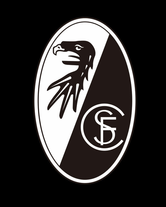 Football CLUB SC Freiburg Logo Nr.258  (quantity 1 = 2 Logo Films /2 door lights）