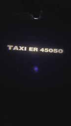 Coopération avec la compagnie de taxi, LED Moving Scuff Plaques et feux de portes pour les mercedes benz E KLASSES